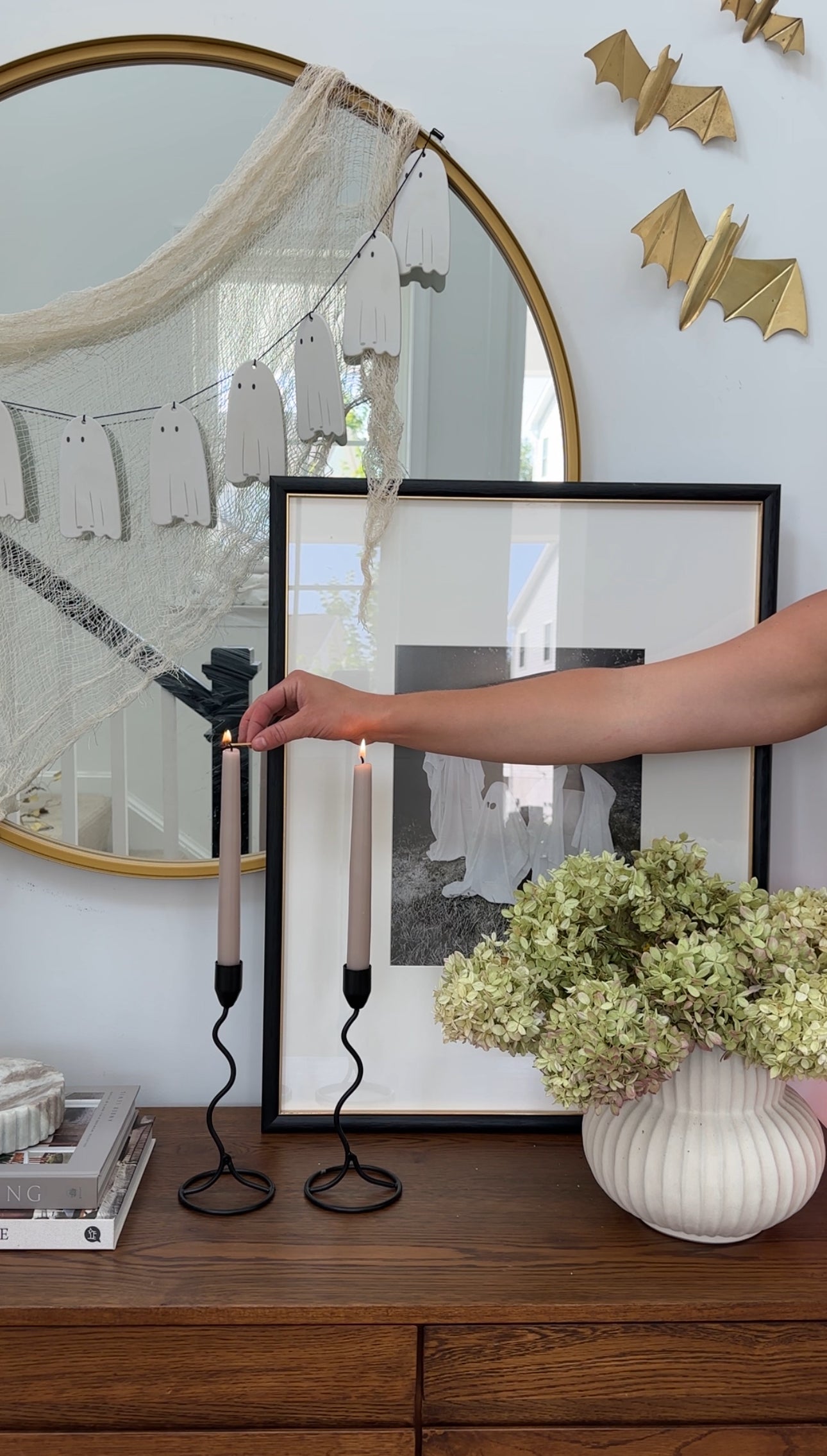 Curvy Candlestick Pair