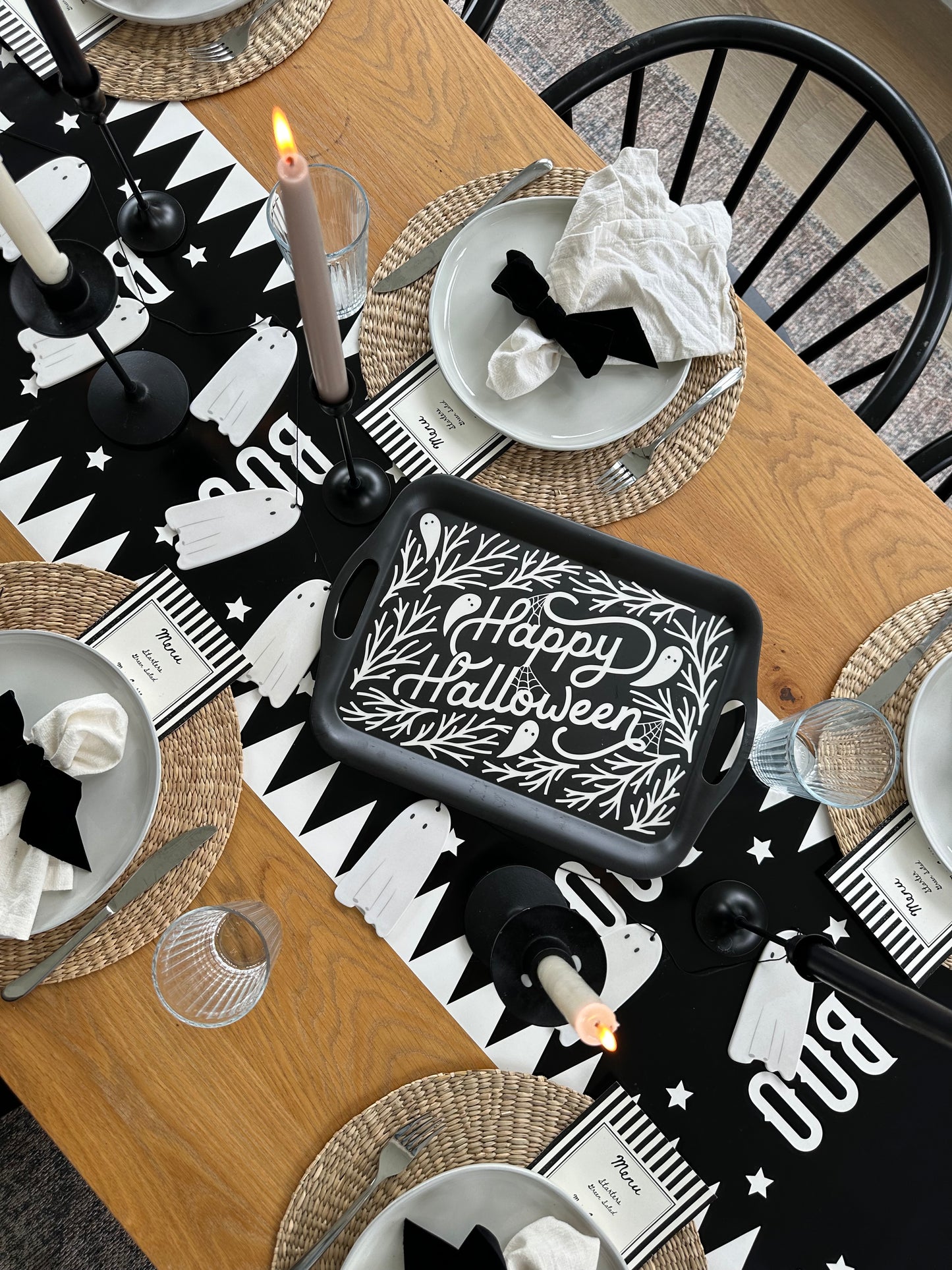 Happy Halloween Tray