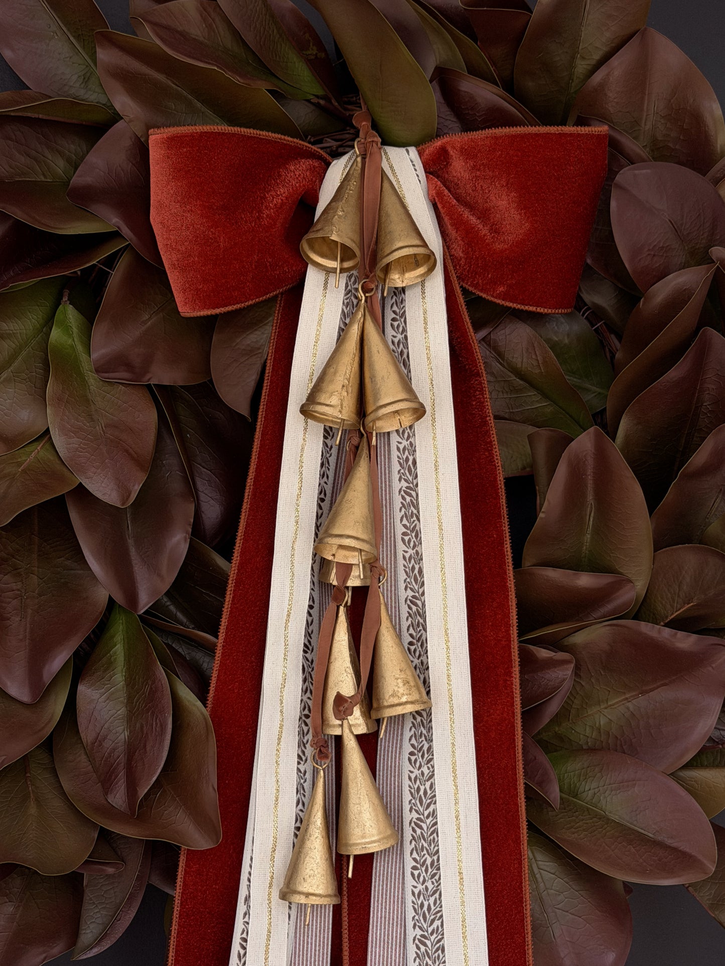 Velvet Ribbon Hanging Bells