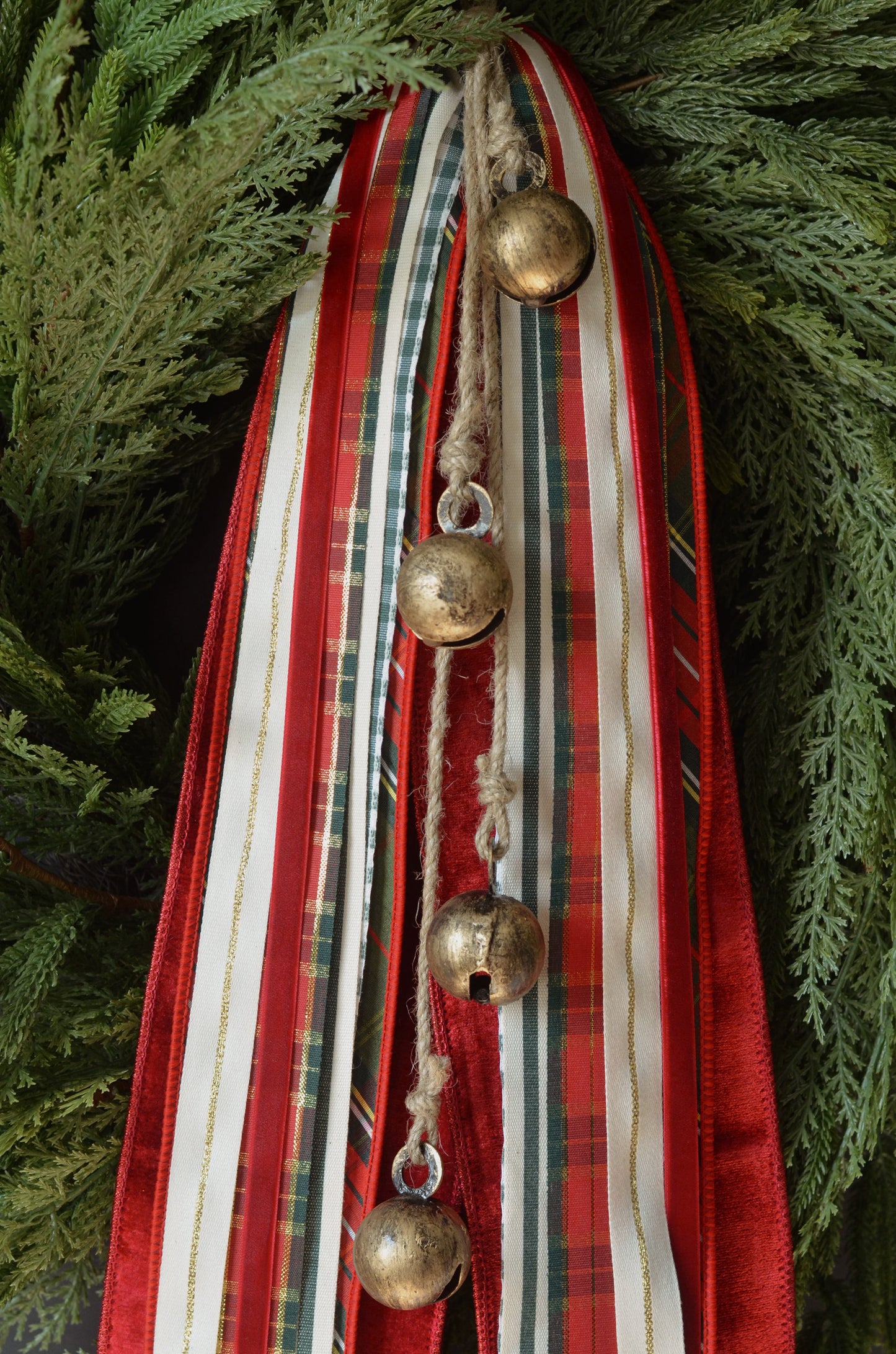 Rustic Hanging Jingle Bells