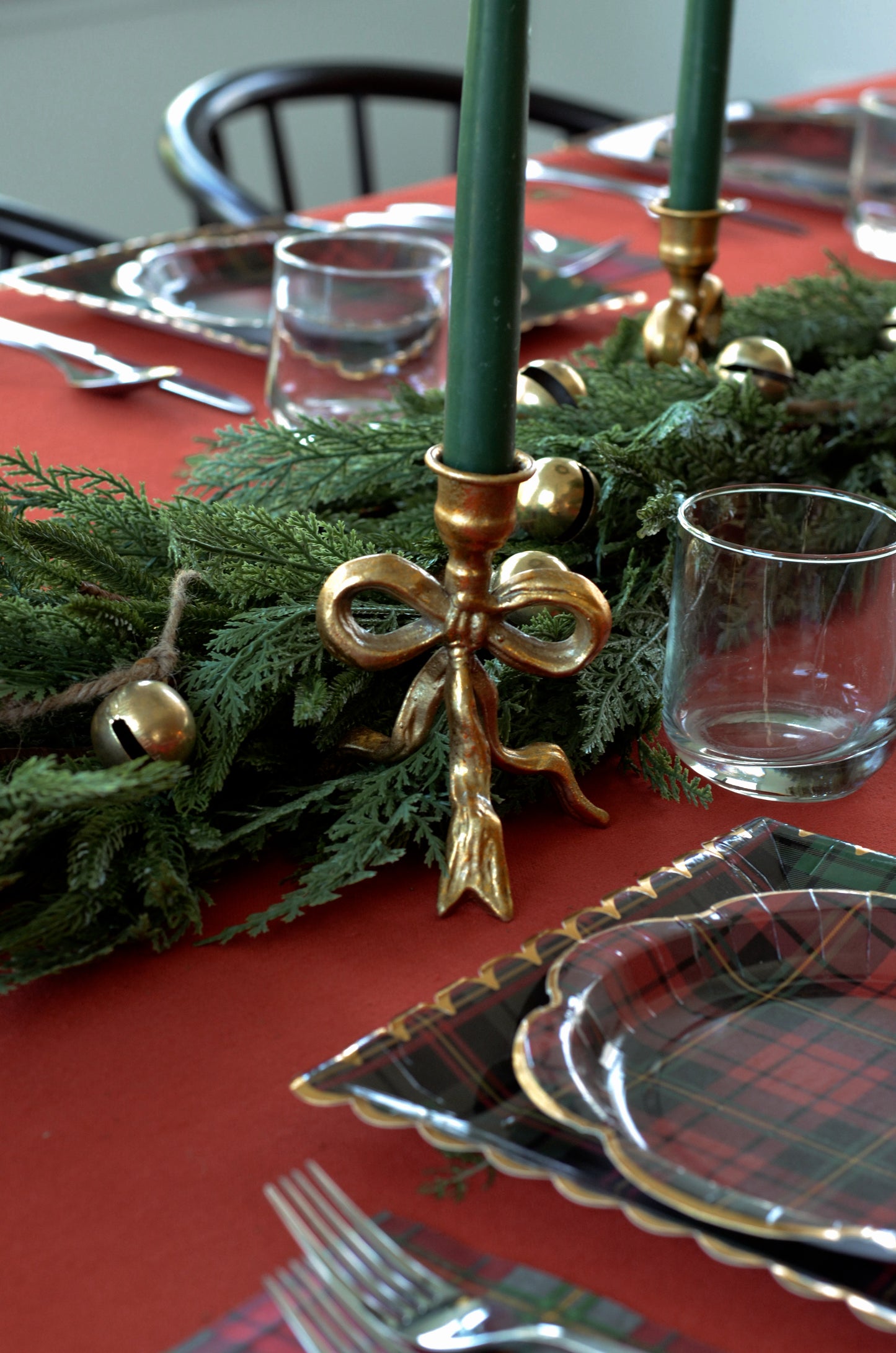 Tied Bow Candleholder