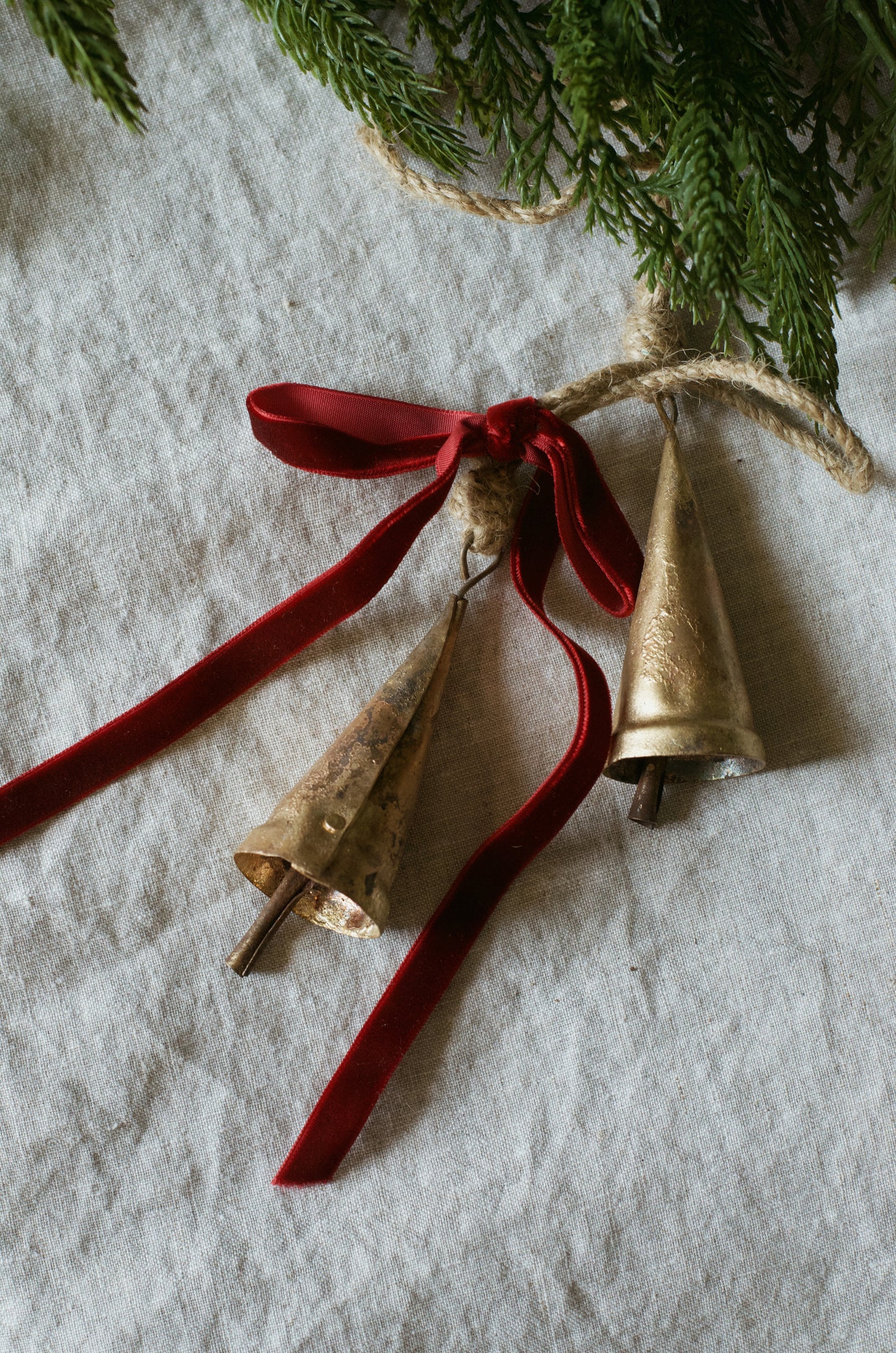 Tapered Bell Ornament Set of 20