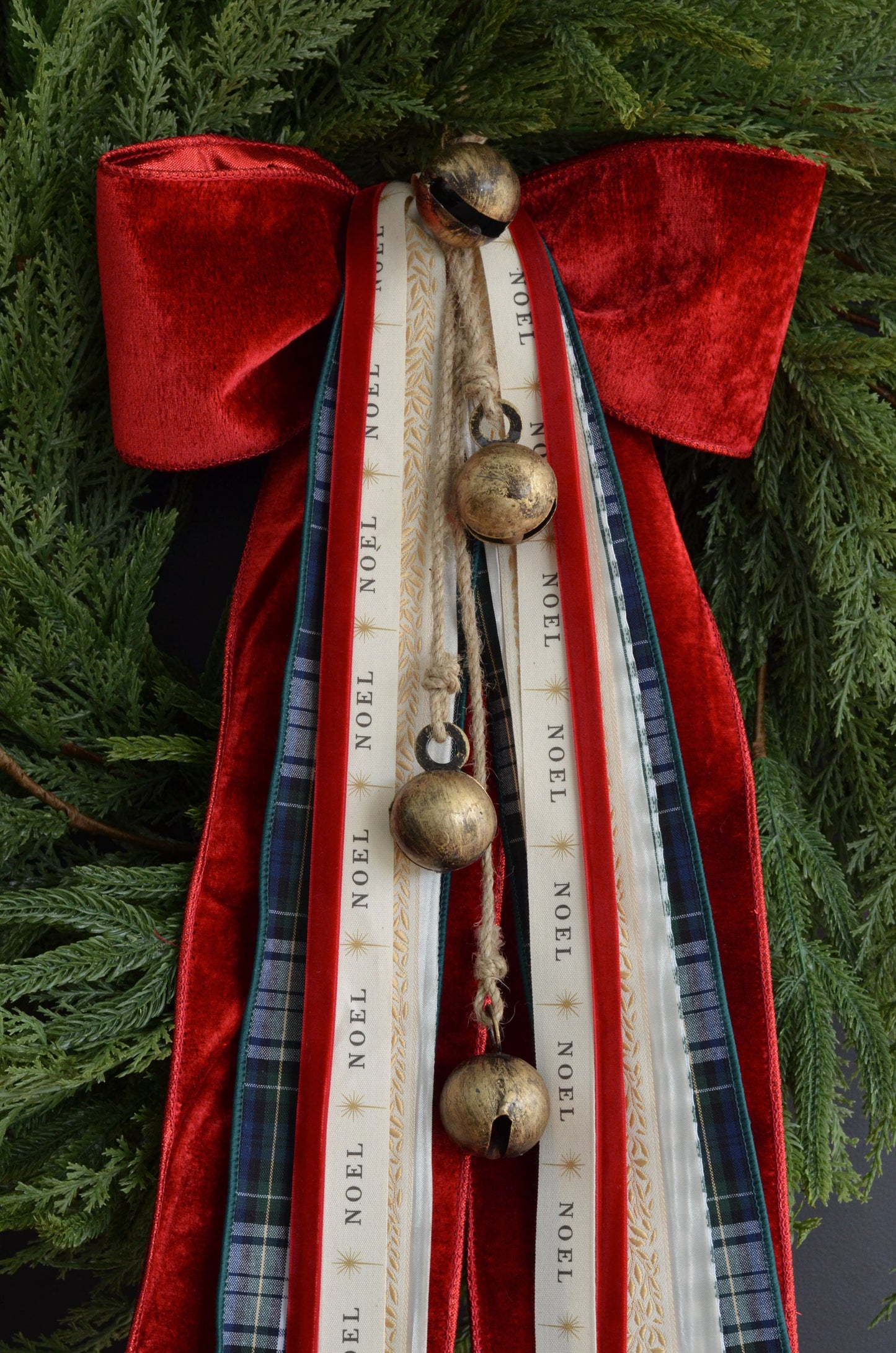 Rustic Hanging Jingle Bells