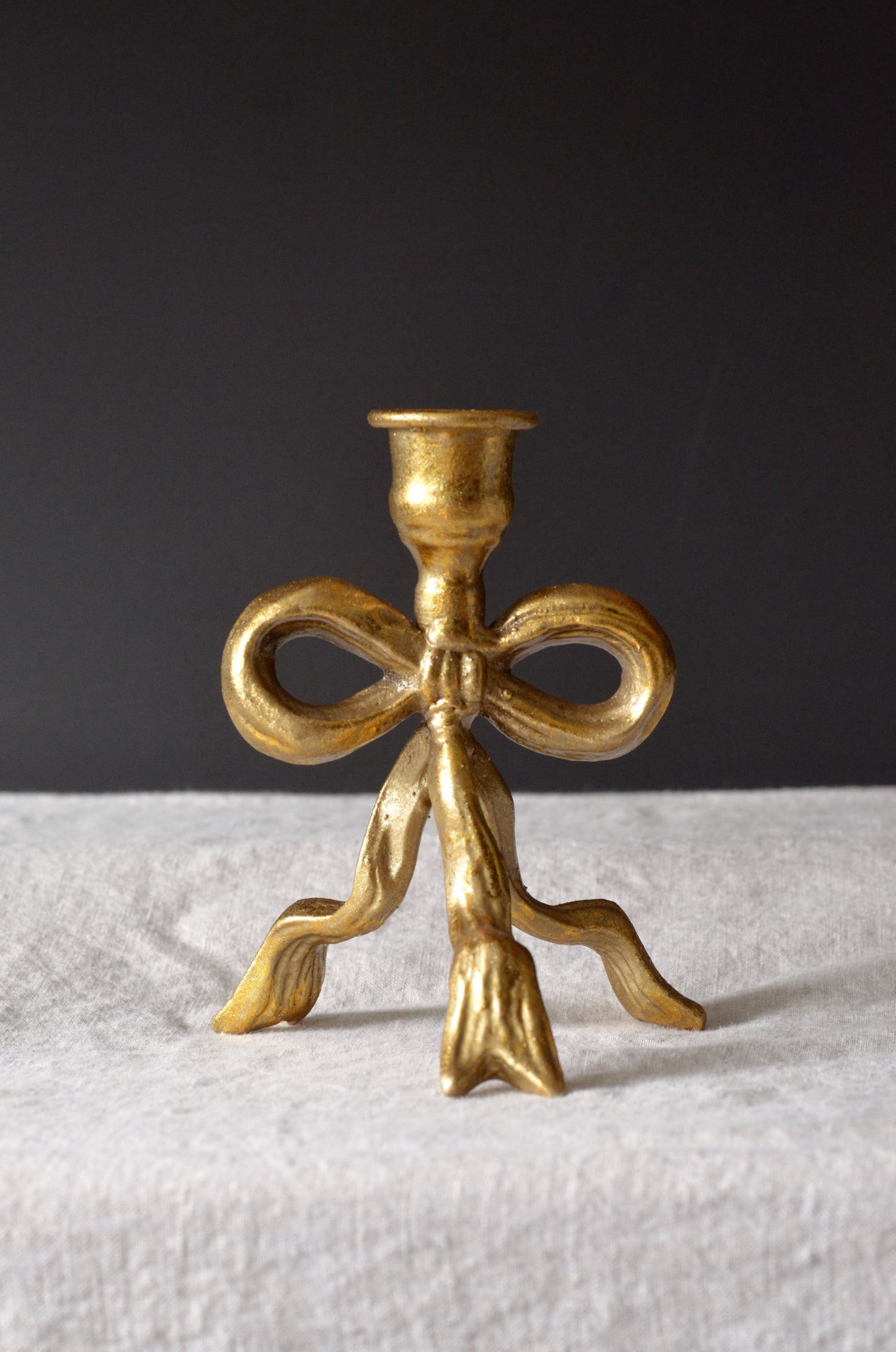Tied Bow Candleholder