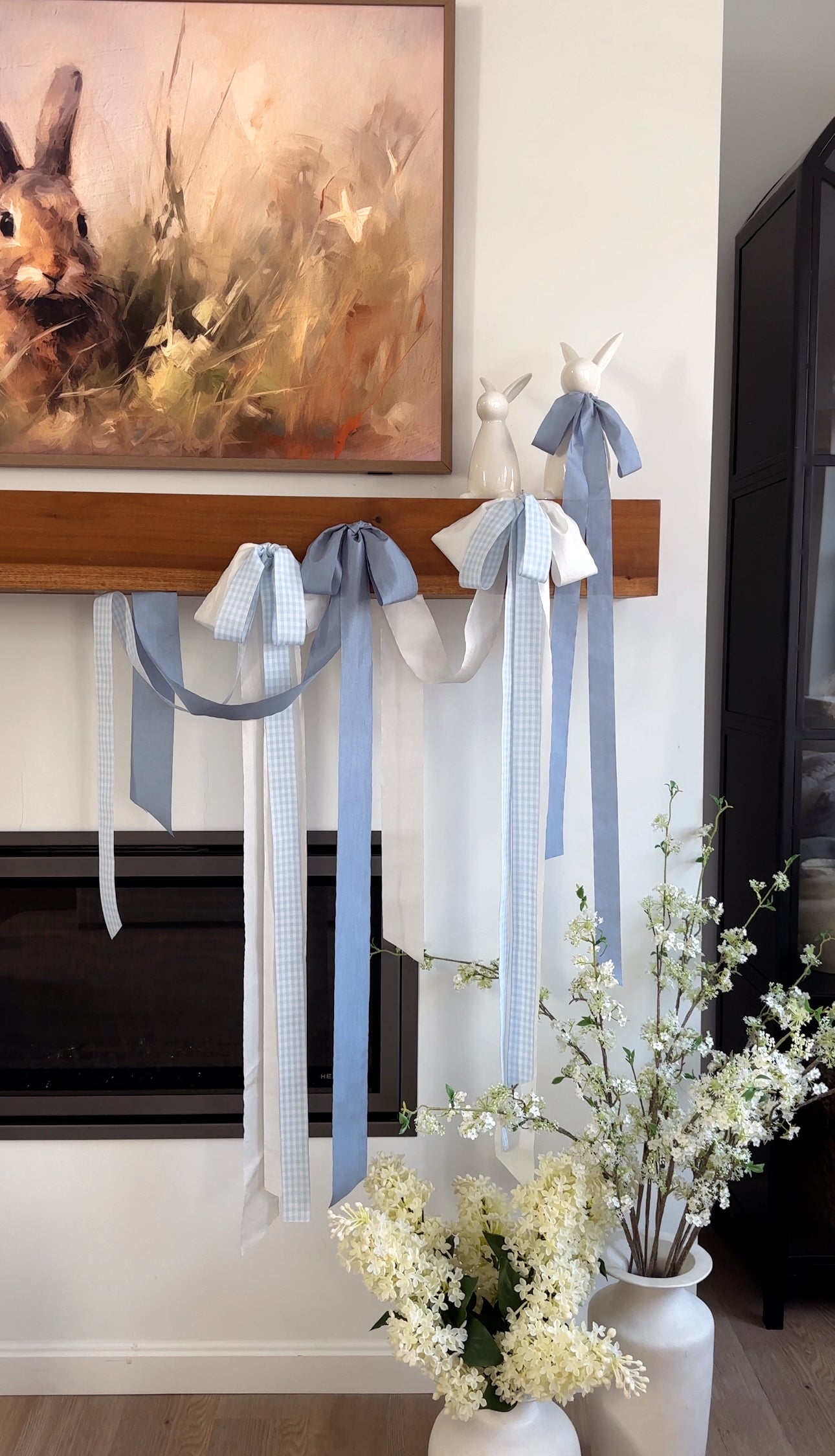 Slate Faux Silk 2.5” Bow Kit
