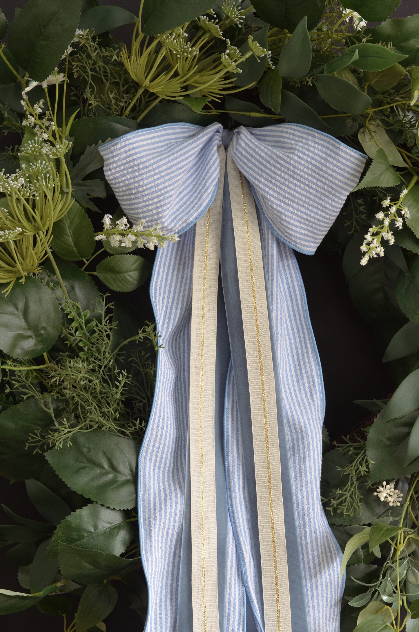 Seersucker Bow