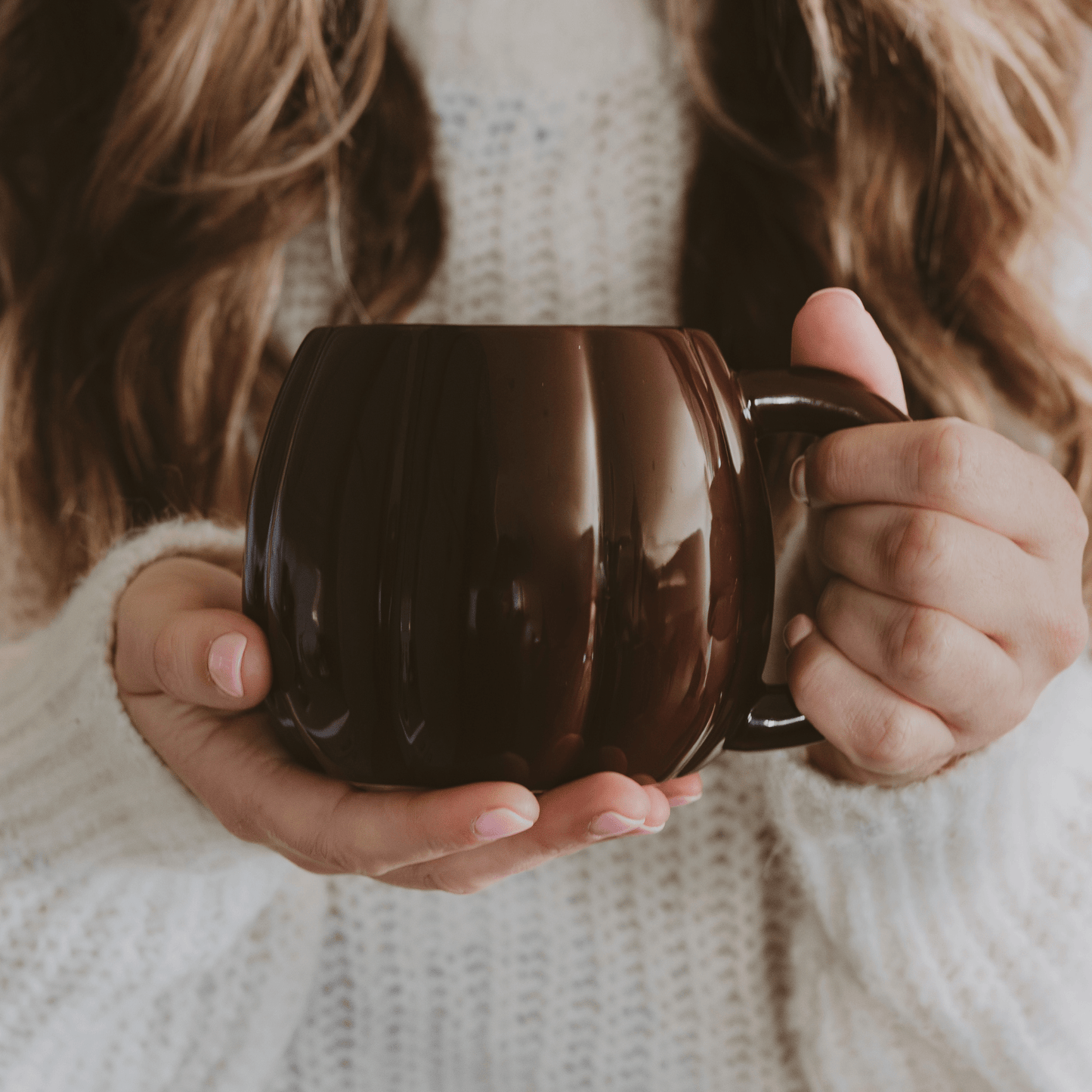 Brown Pumpkin Mug