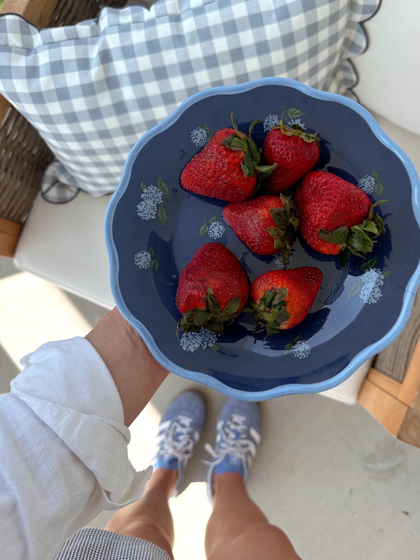 Americana Melamine Assorted Dessert / Salad Plate (Set of 4)