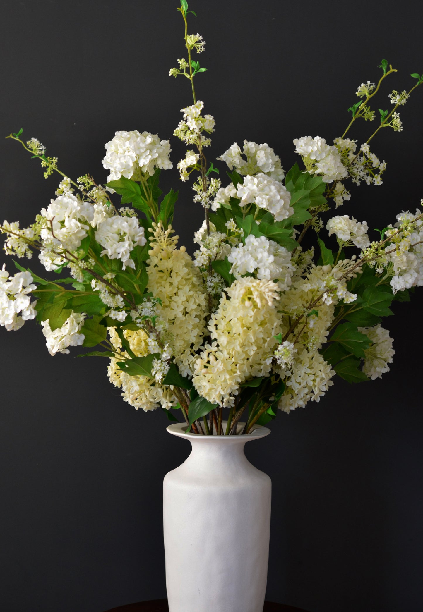 Cream Lilac Branch 28” (Set of 3 or 6)