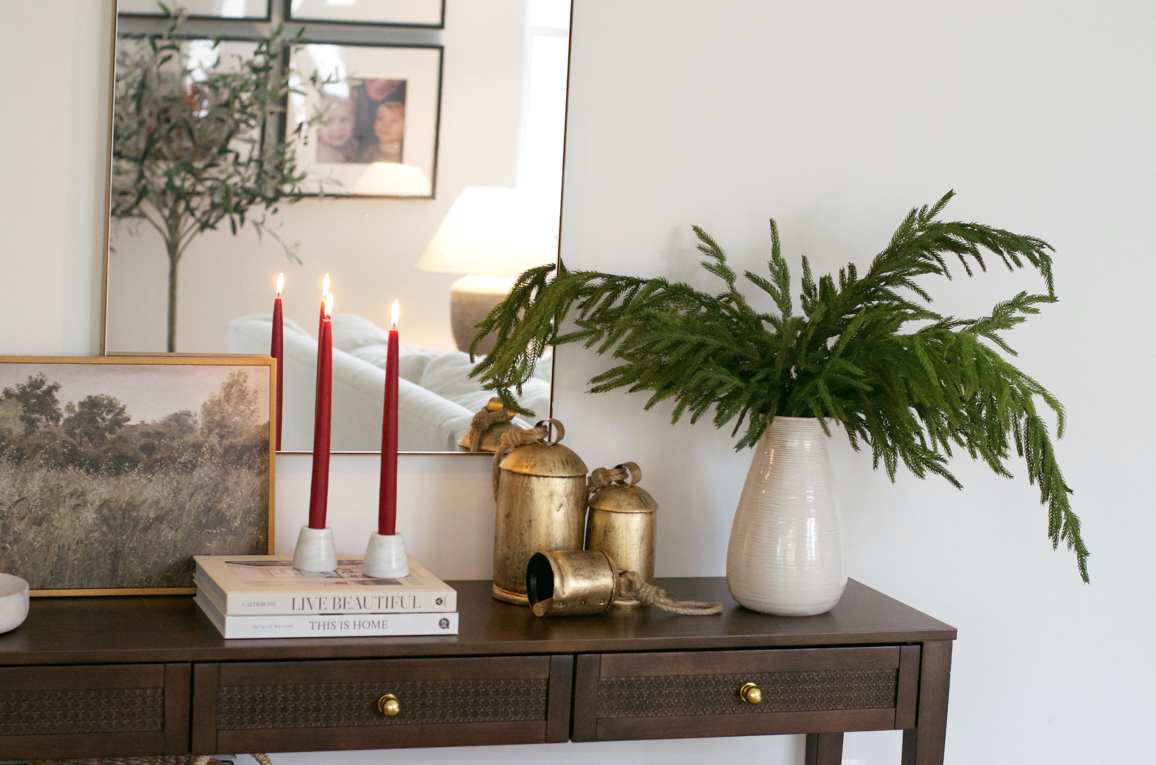 Holiday Inspired Curated Tabletop Box