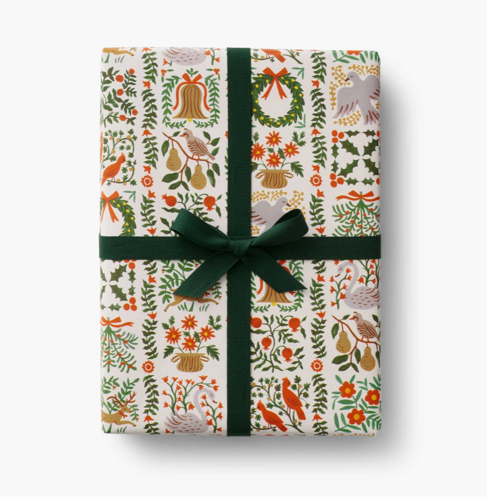 Christmastide Wrapping Paper Roll