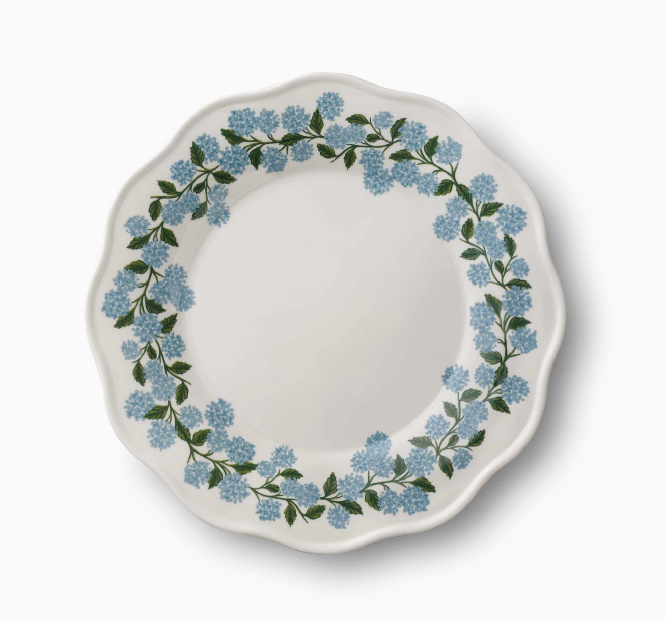 Hydrangea Melamine Dinner Plates (Set of 4)