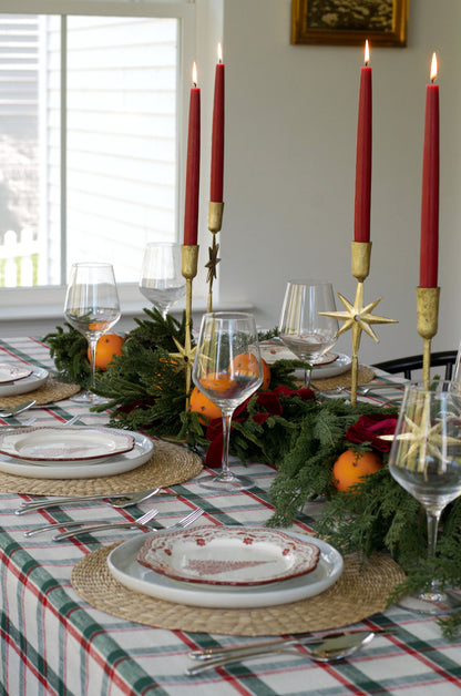 Noel Plaid Tablecloth