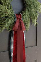 Winterberry Wreath Sash Ribbon Set