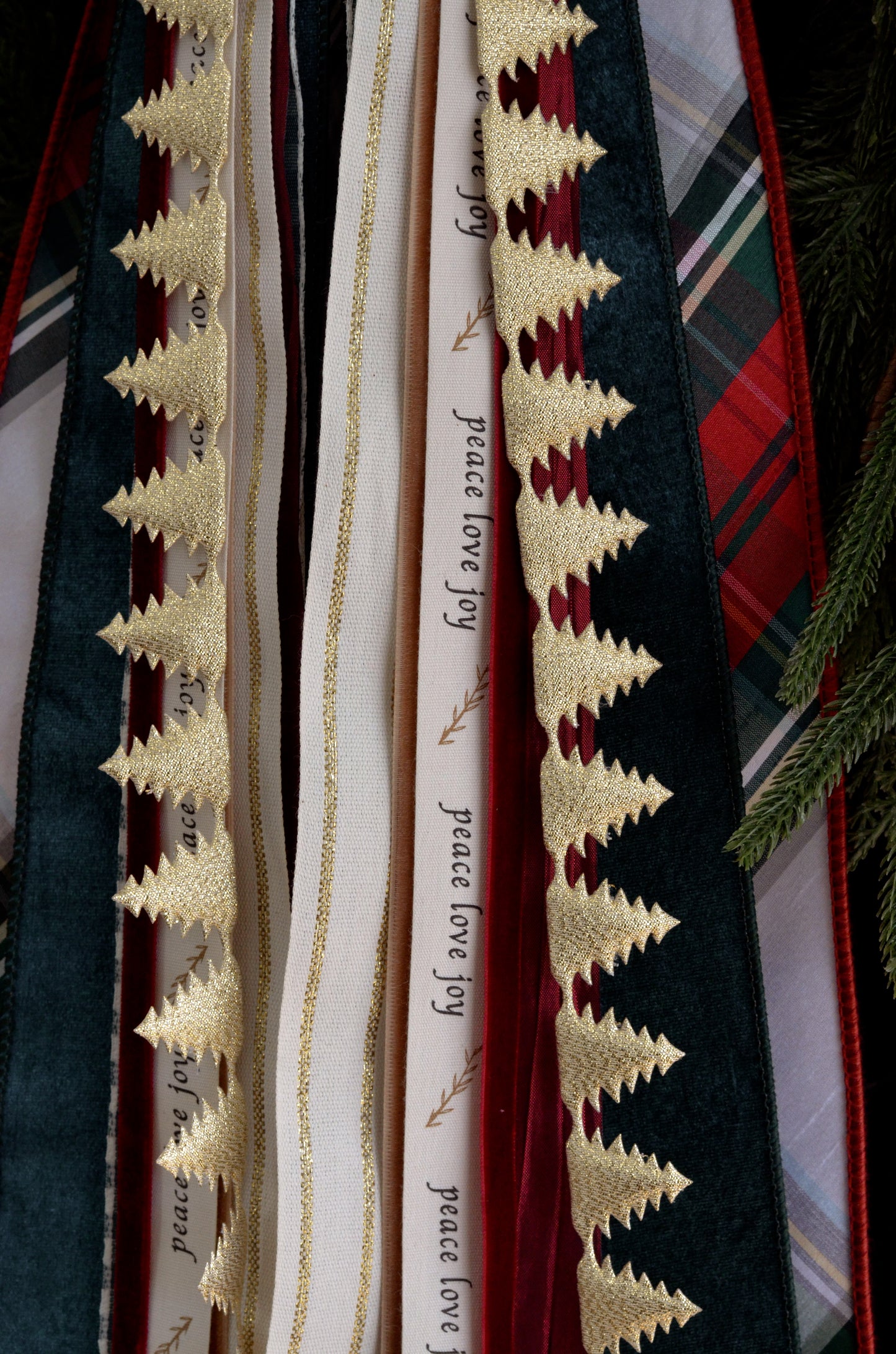 Tartan Evergreen Bow