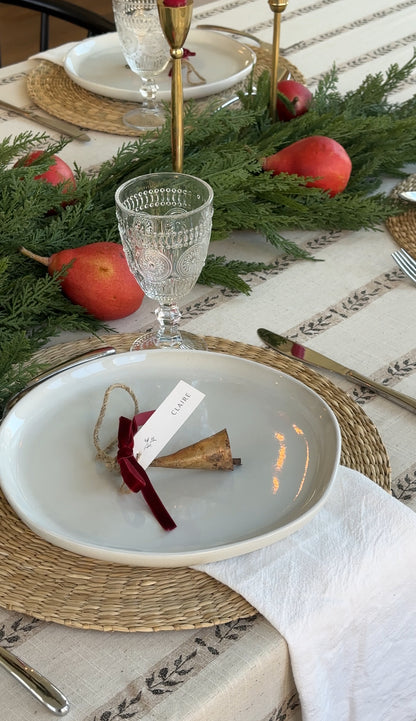 Walnut Leaf Tablecloth