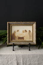 Nativity Framed Vintage Art - 10" x 8"