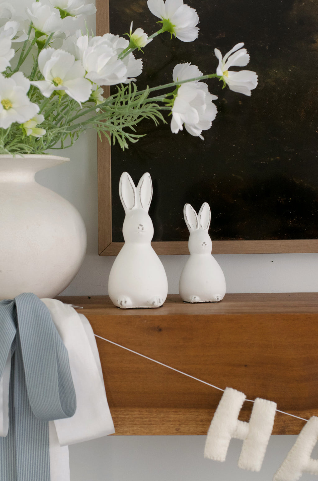 White Bunny Pair