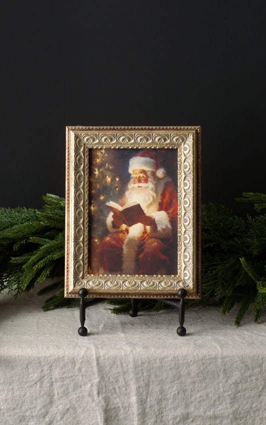 Classic Santa Vintage Art - 8" x 10"