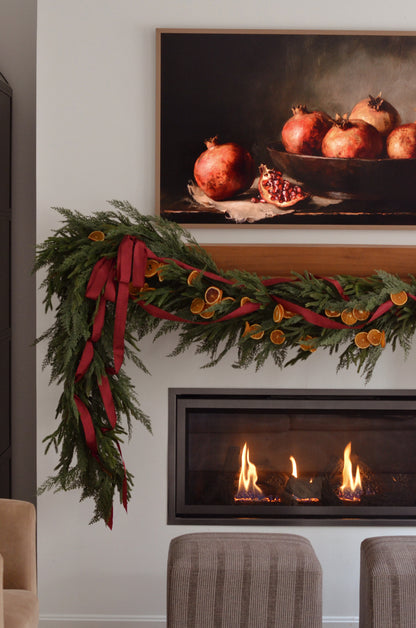 1.5" Burgundy Faux Silk Ribbon - 50 yards