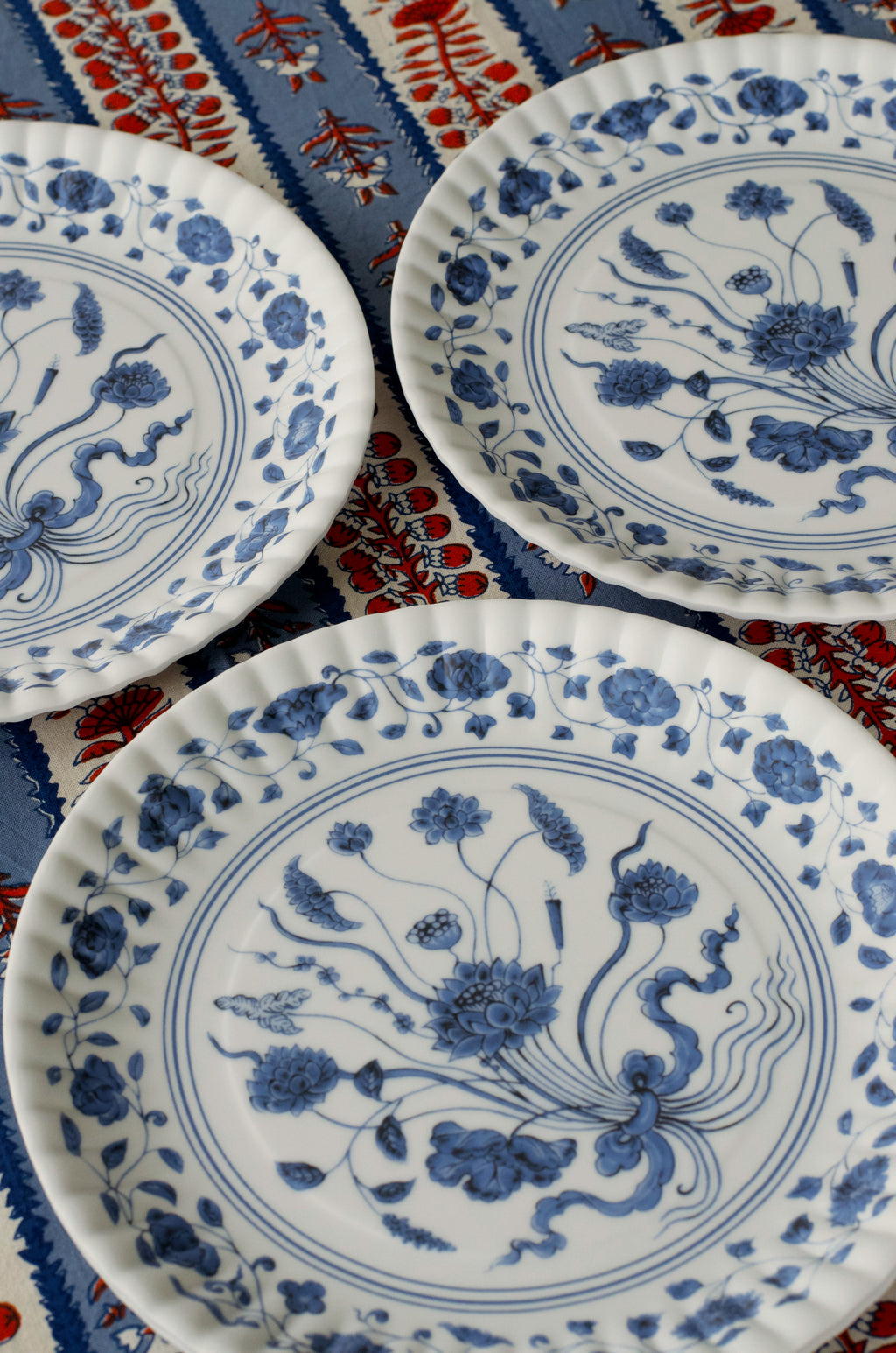 Botanical Melamine Plates (Set of 4)