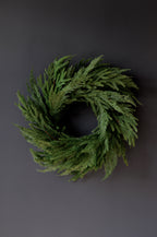 24” Mixed Greenery Wreath