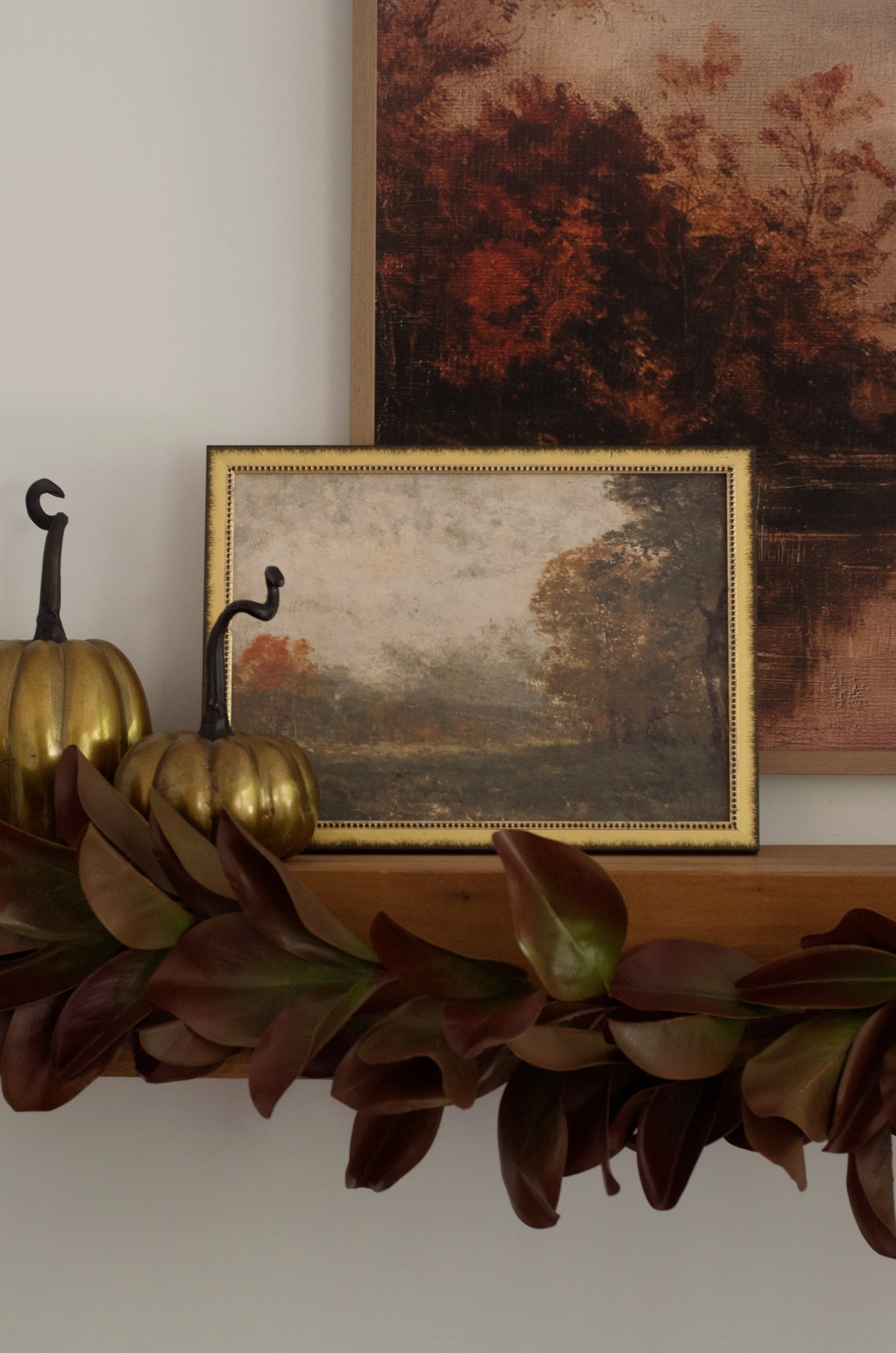 Fall Magnolia Leaf Garland - 49"