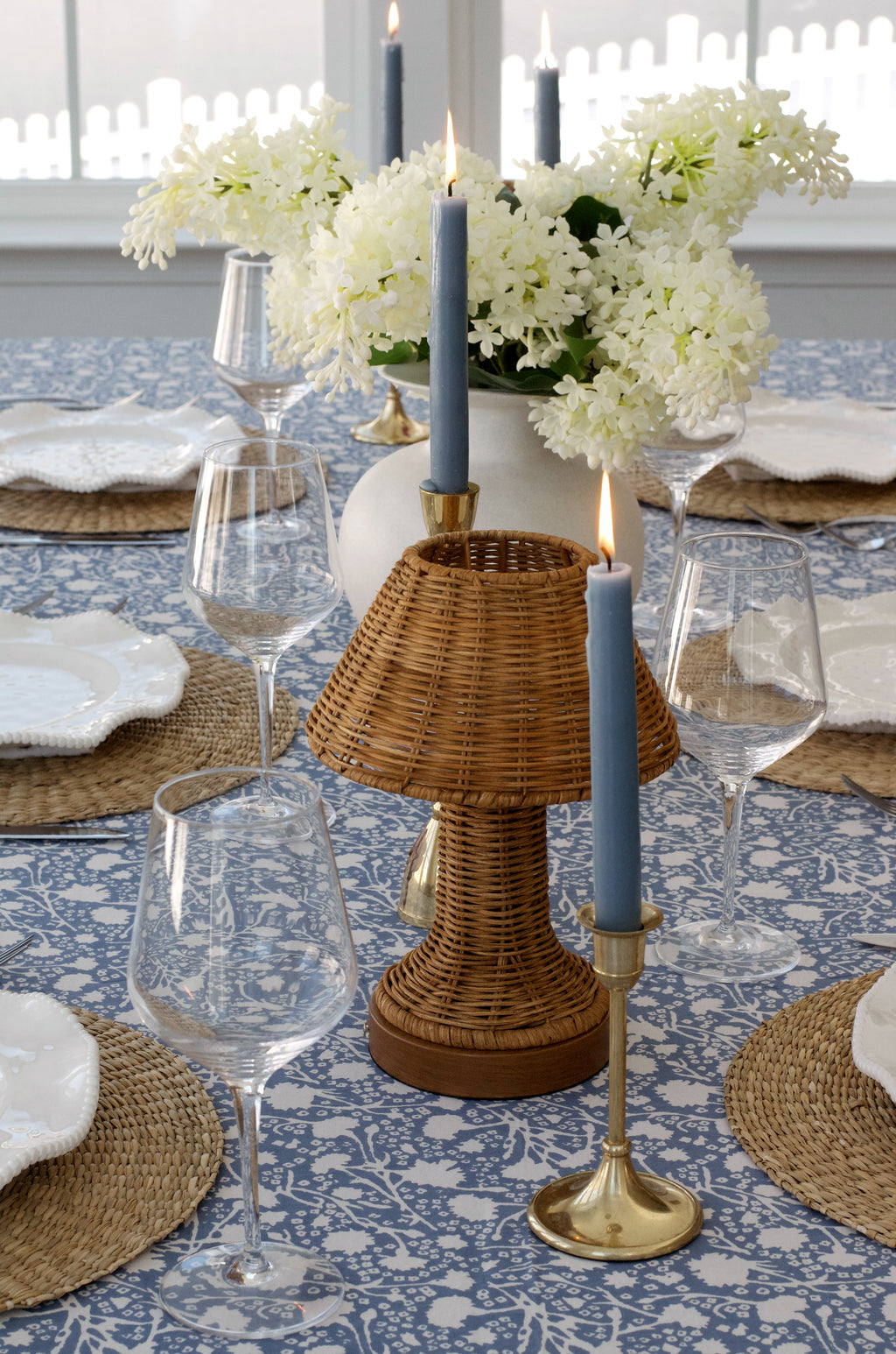 Meadow Blue Tablecloth
