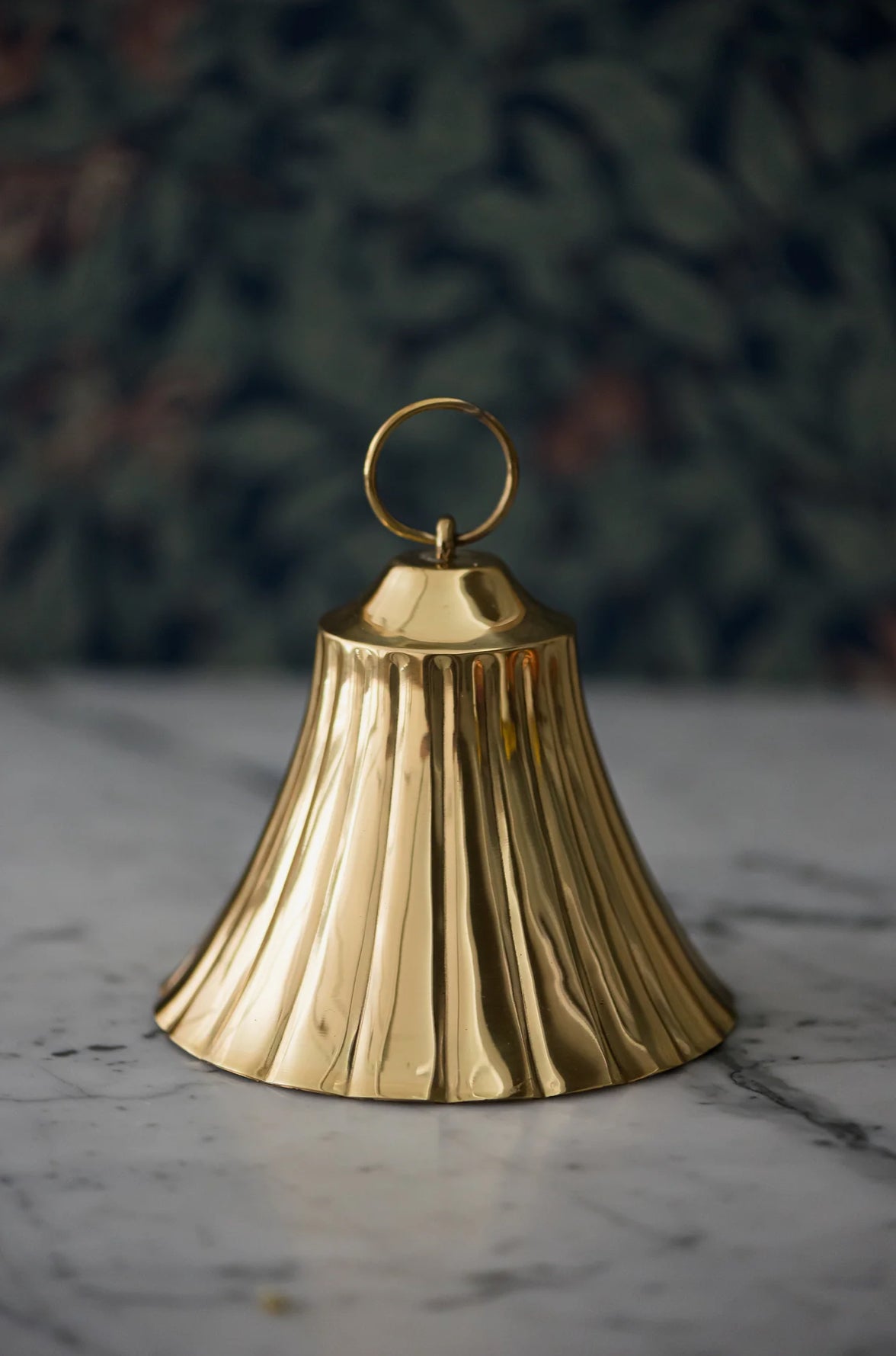 Heirloom Scalloped Brass Bell