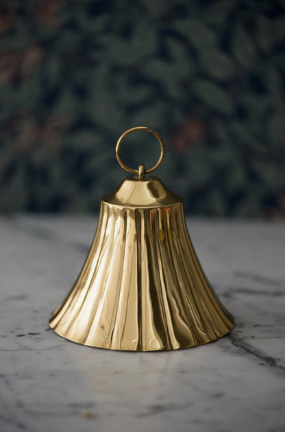Heirloom Scalloped Brass Bell