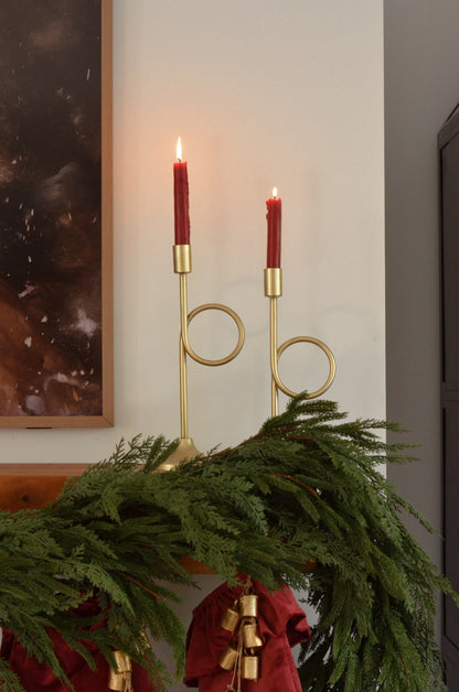 French Horn Taper Holder Pair