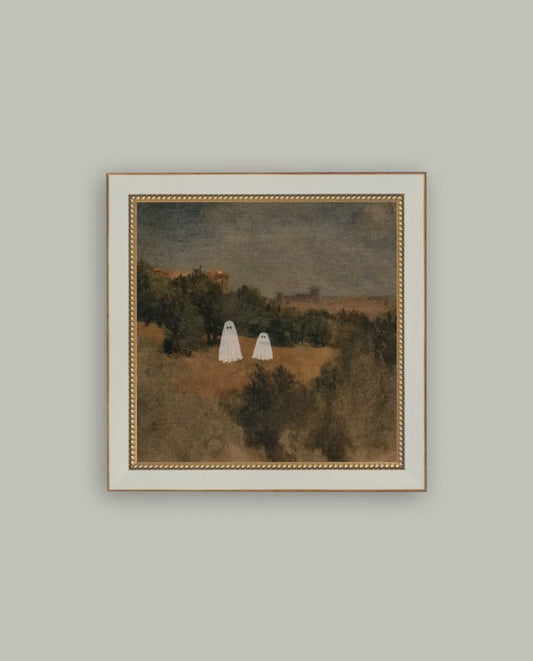 Haunted Desert Framed Art 8”x8”
