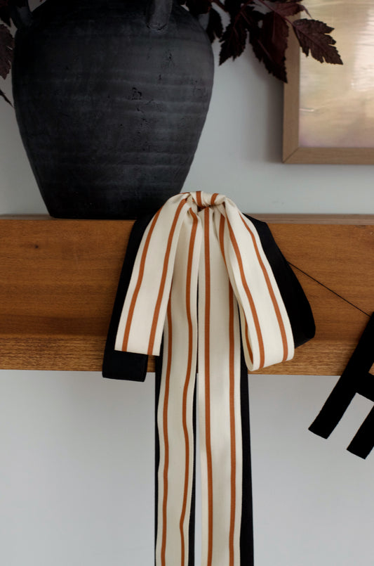 Burnt Orange Double Bow Kit