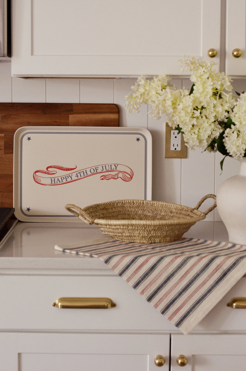Happy 4th of July Serving Tray