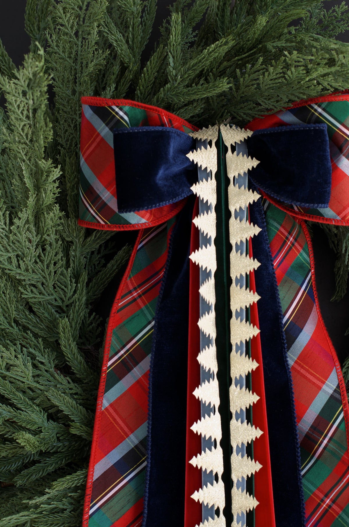 Yuletide Tartan Bow