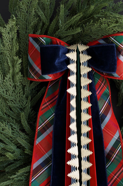 Yuletide Tartan Bow
