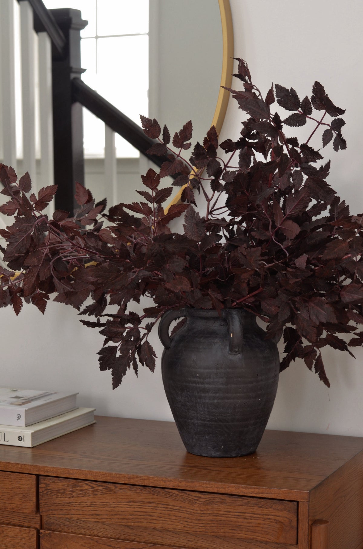 34" Faux Plum Stems (Set of 6)