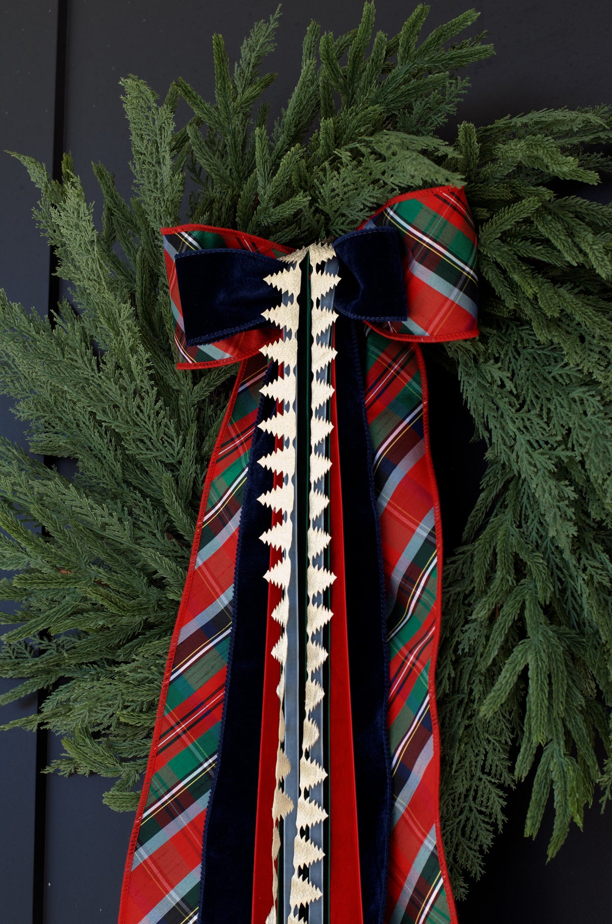 Yuletide Tartan Bow