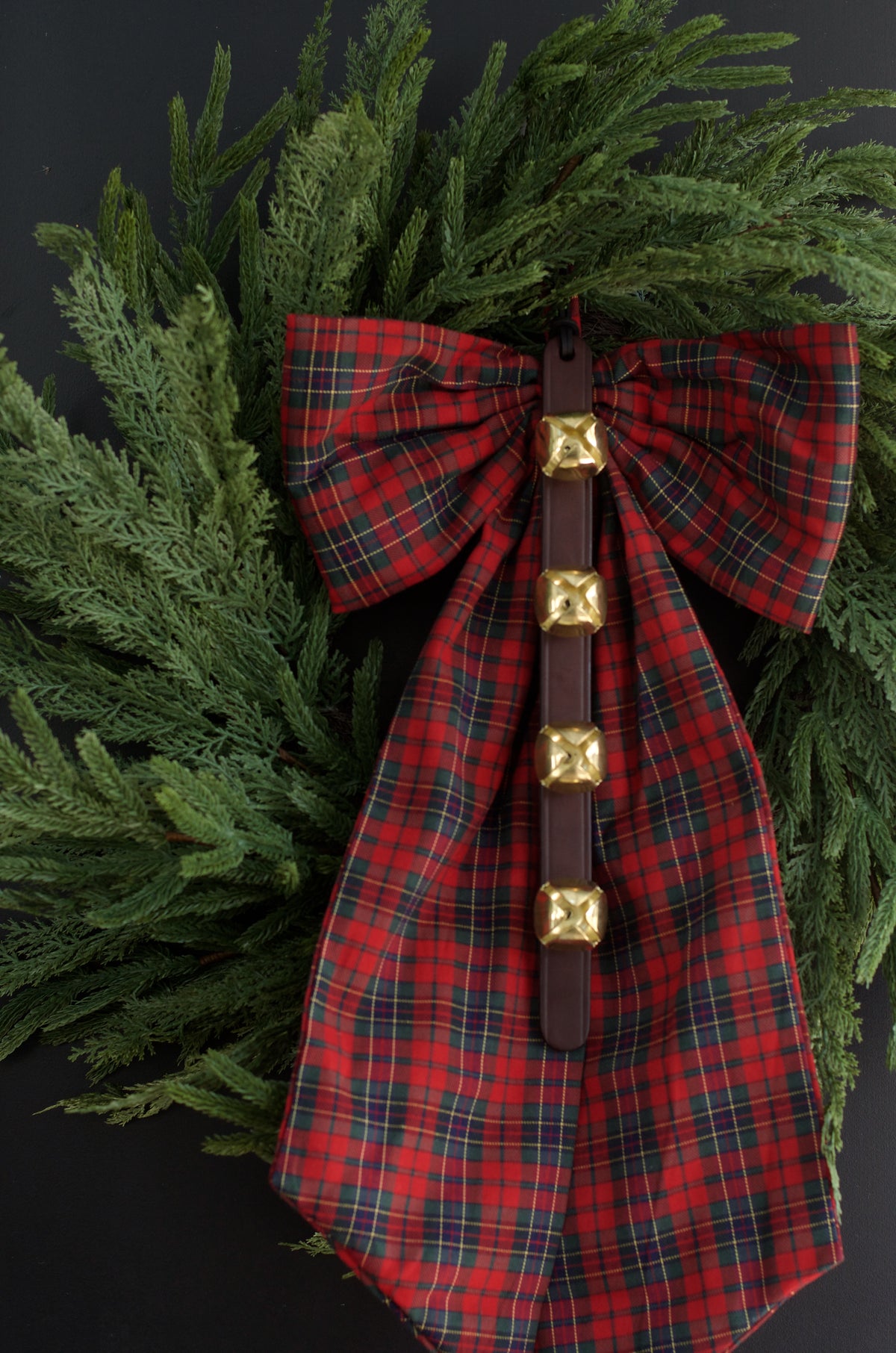 Brown Leather Sleigh Bells