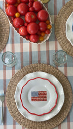 Summer Plaid Tablecloth