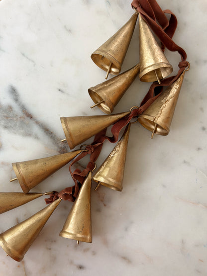 Velvet Ribbon Hanging Bells