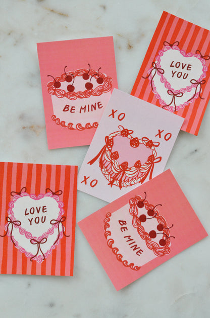 Conversation Cakes Printable Valentine's Tags