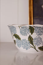 Hydrangea Melamine Serving Bowl