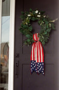 Stars & Stripes Patriotic Wreath Sash