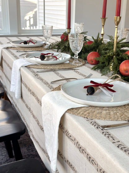 Walnut Leaf Tablecloth