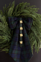 Evergreen Leather Sleigh Bells