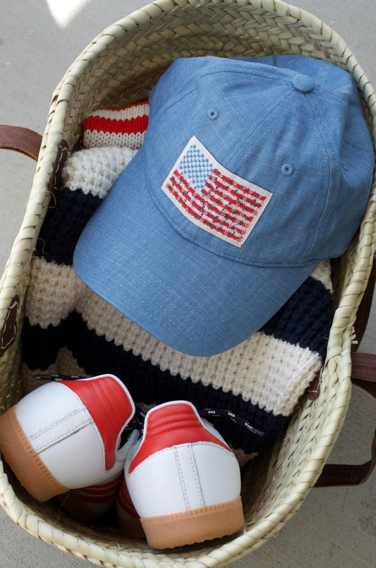Americana Baseball Cap - Blue