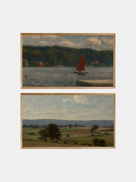 Summer in the Country Frame TV Art (4 Designs Included)