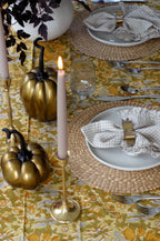 Jardin Mustard Tablecloth