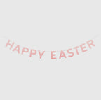 Pink Happy Easter Garland
